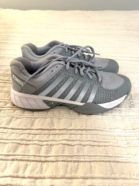 K-Swiss Pickleball Shoes Women’s Size 8.5 Gray Athletic Sneakers Express Light
